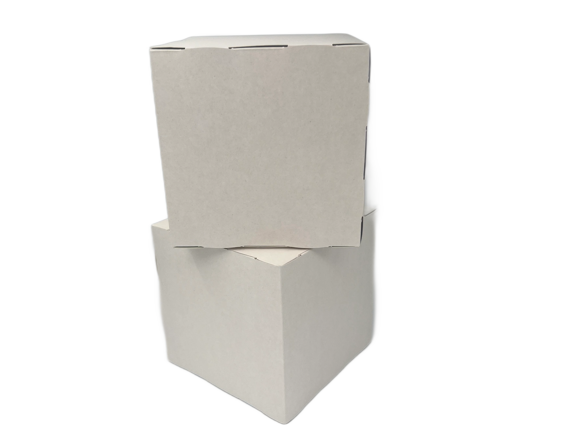 Printed cardboard cube for assembly – "Model L" 250 x 250 x 250 mm