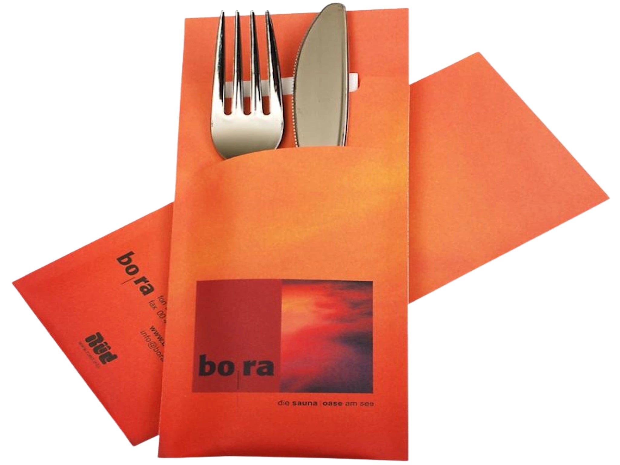 Bestecktaschen bedruckt "Modell Classic"