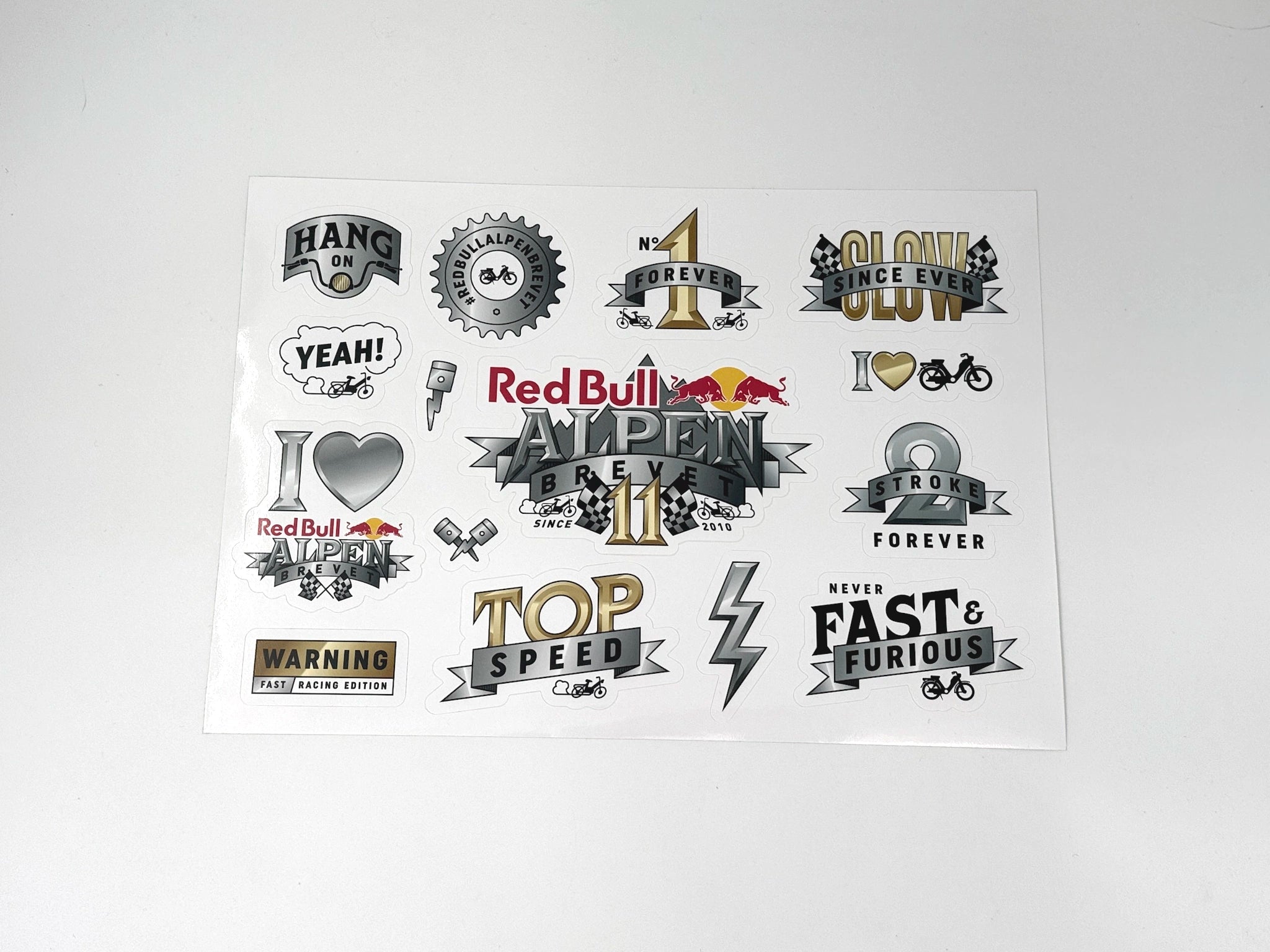 individuell bedruckte Stickerbogen