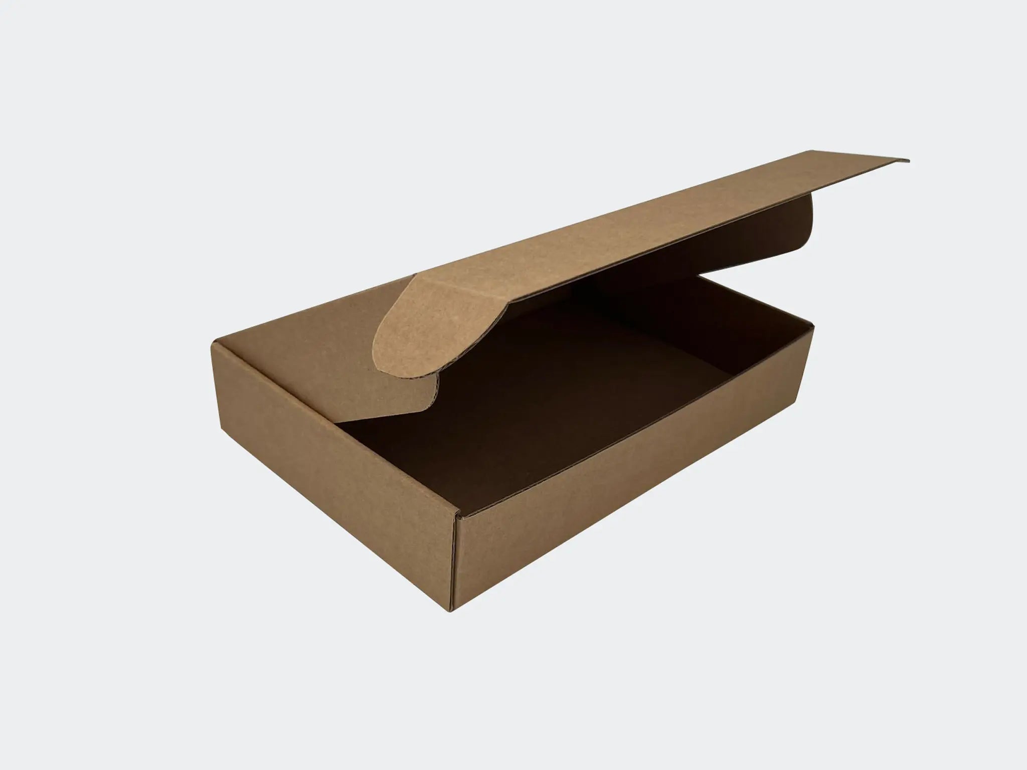 A5 Bedruckte Klappdeckelbox "Modell XL" Innenmass 243x 169 x 47 mm Briefportotauglich
