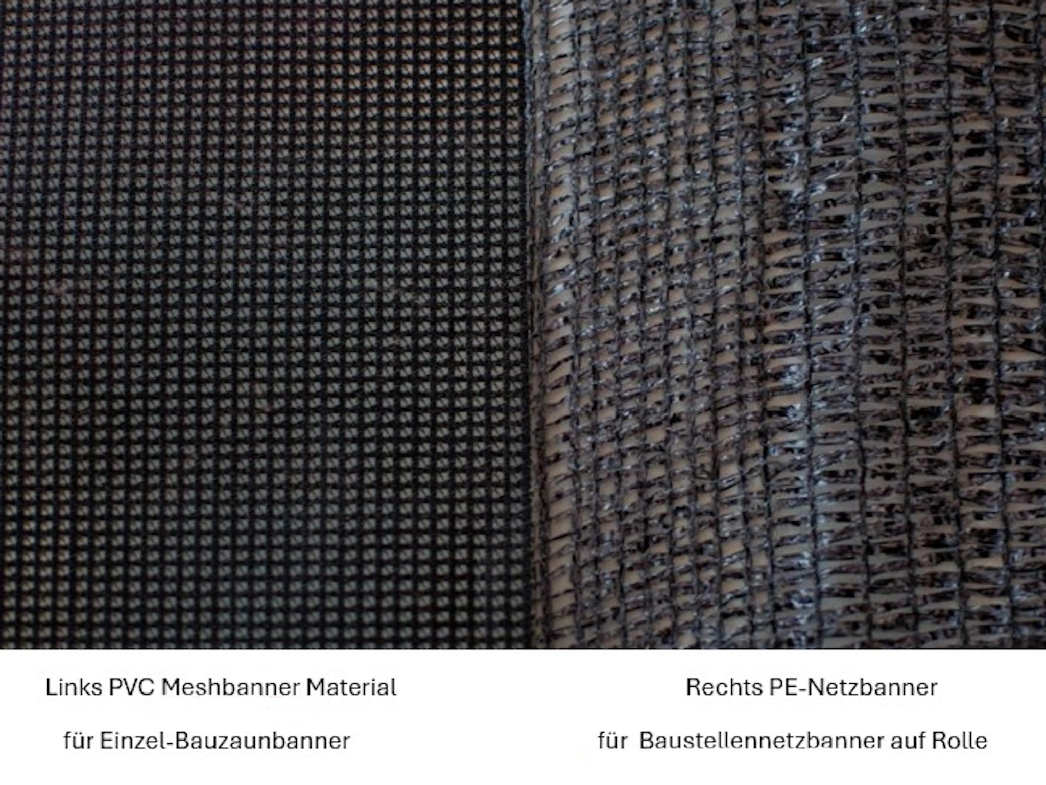 Bauzaunbanner aus Mesh
