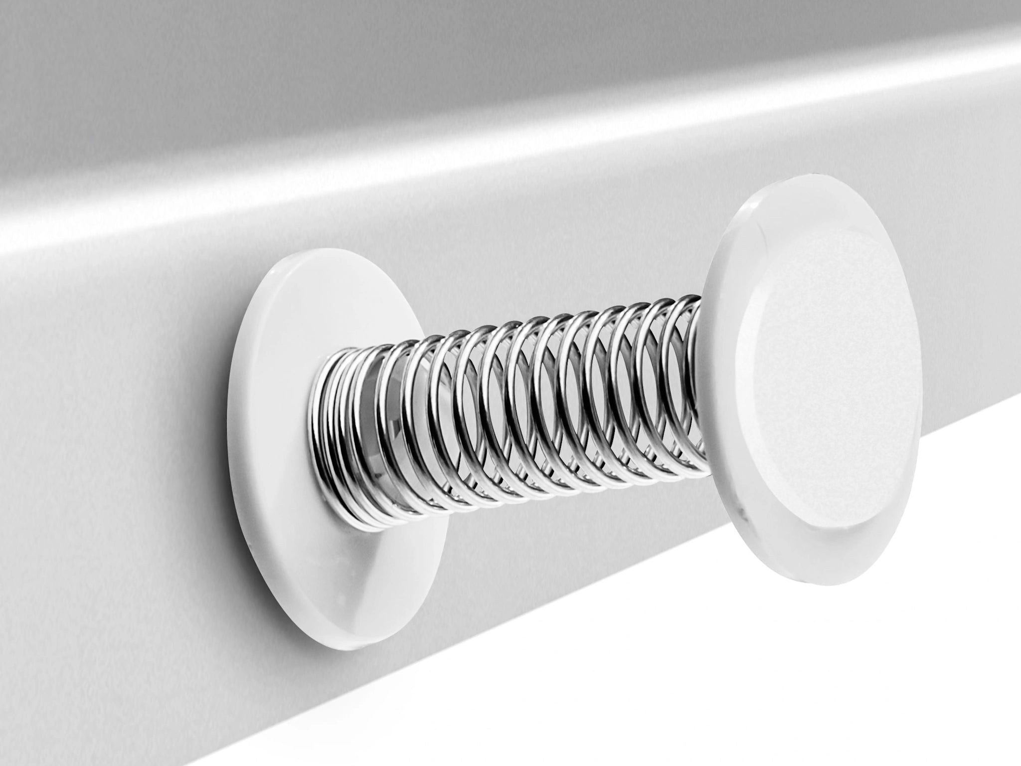 Shelf wobbler with spring – "Model S" approx. 95 mm diameter