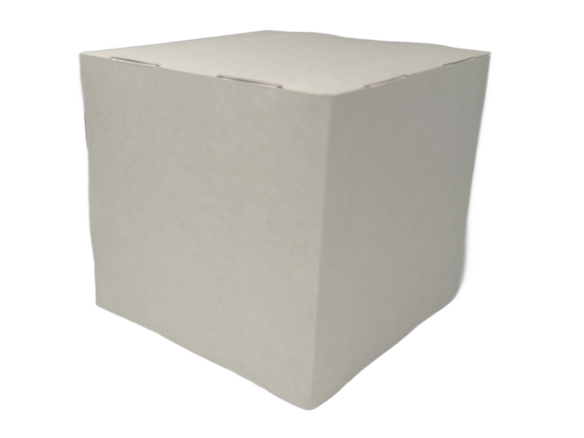 Printed cardboard cube for assembly – "Model L" 250 x 250 x 250 mm