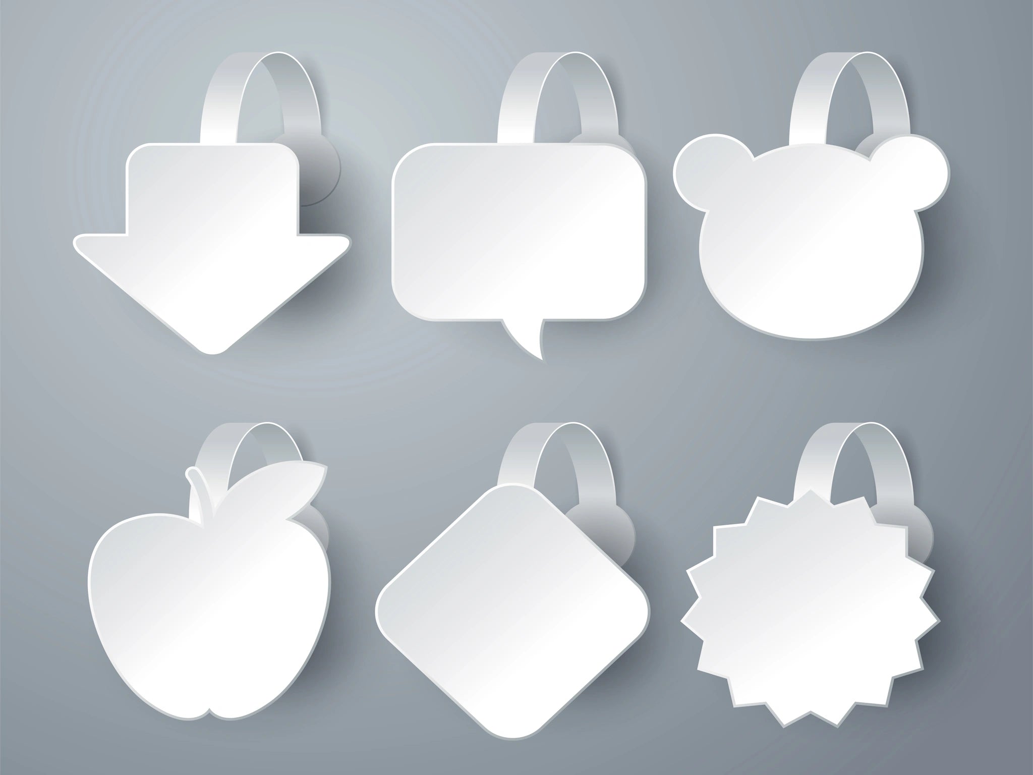 Shelf wobbler – "Custom shape"