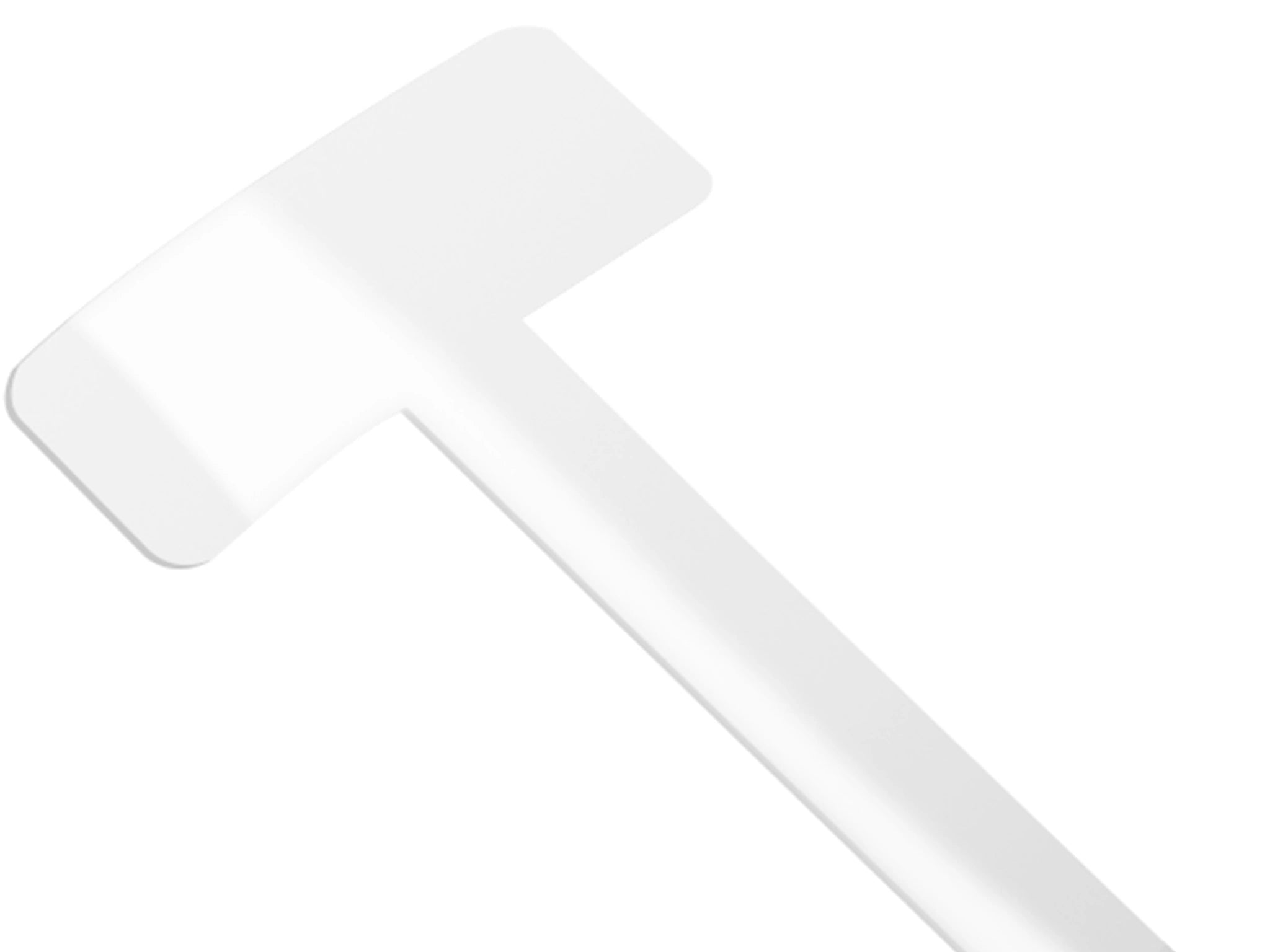 Shelf wobbler for scanner rail – "Model S" approx. 95 mm diameter